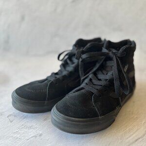 Vans Black High tops Size 2.5 AUTHENTIC NEW!